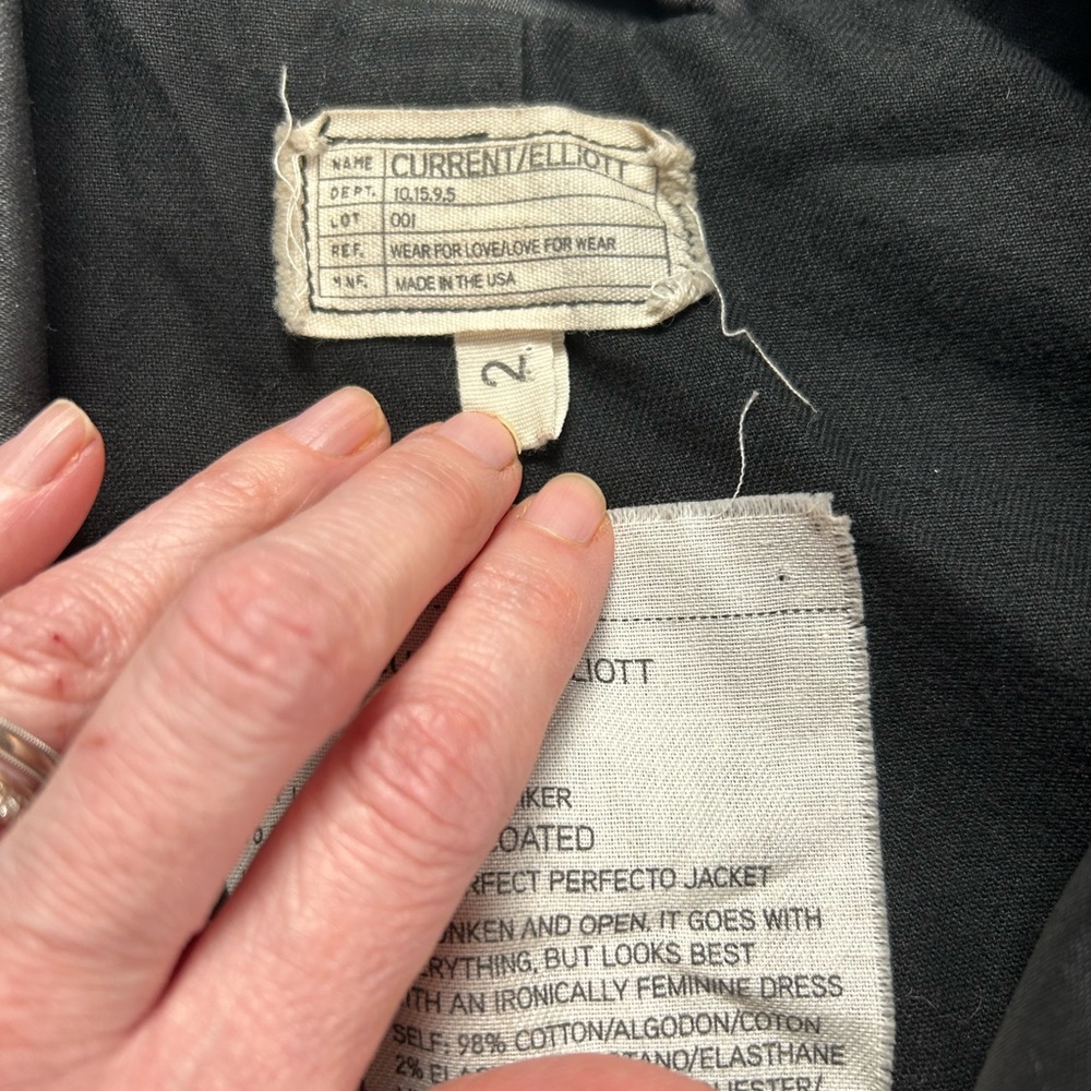 Current/Elliot Soho Biker Jacket - Picture 2 of 8